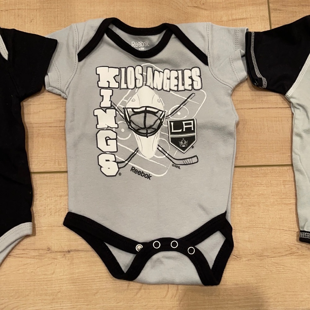 LA Kings Reebok onesies size 3-6 months